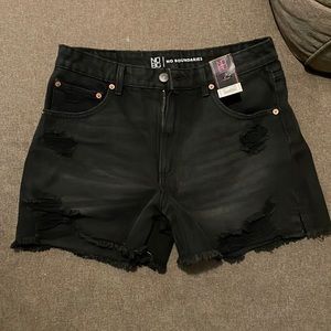 No Boundries new with tags high rise destructed midi shorts size 11